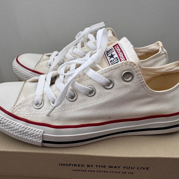 Converse Chuck Taylor All Star Low – Off-White – Women’s 8 / Men’s 6 - Picture 4 of 4
